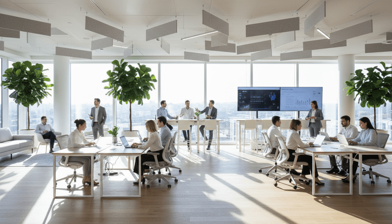 Modern bright office